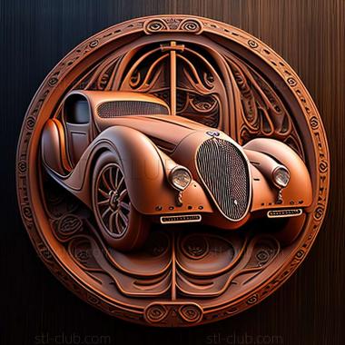 3D model Bugatti Type 101 (STL)